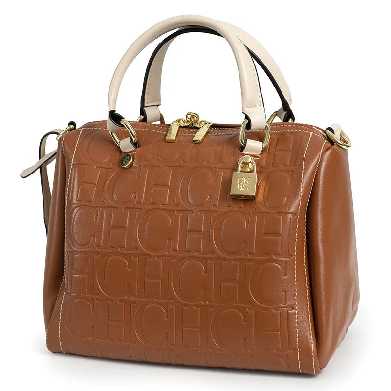 Sac Bandoulière Boston en Cuir CH