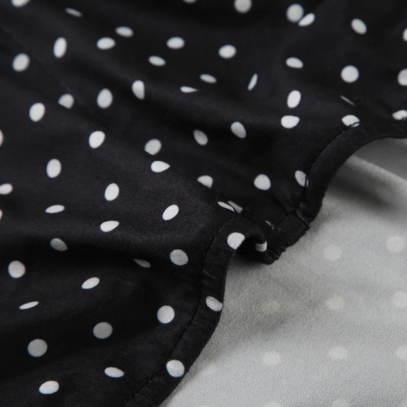 Robe Courte Polka Dot