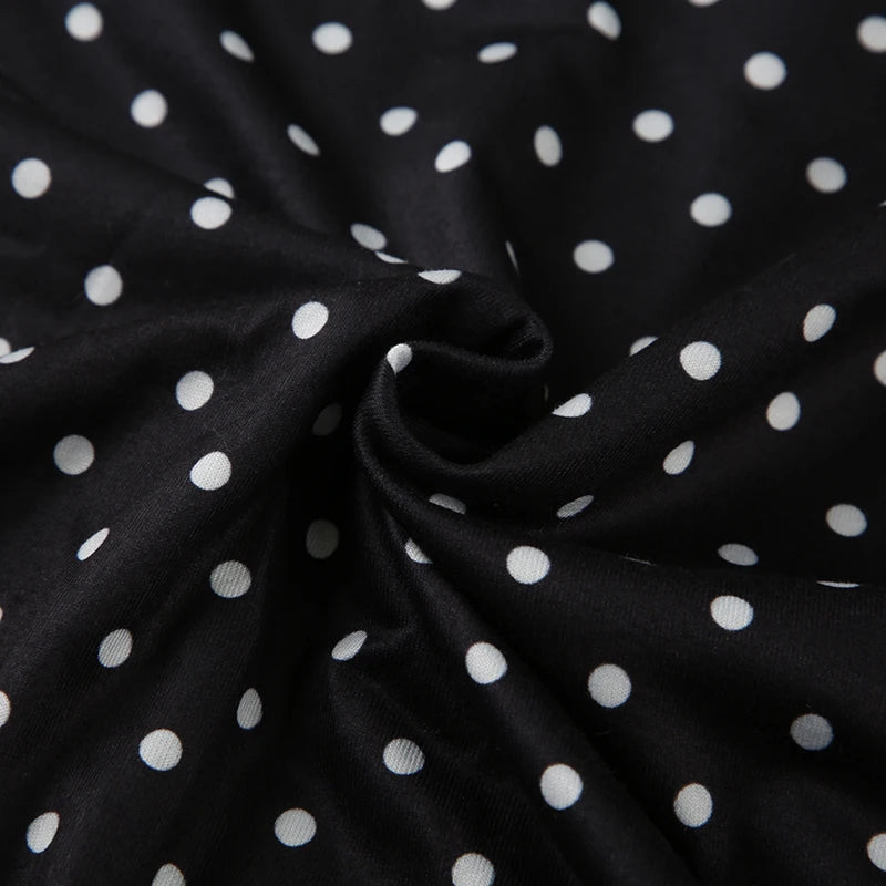 Robe Courte Polka Dot