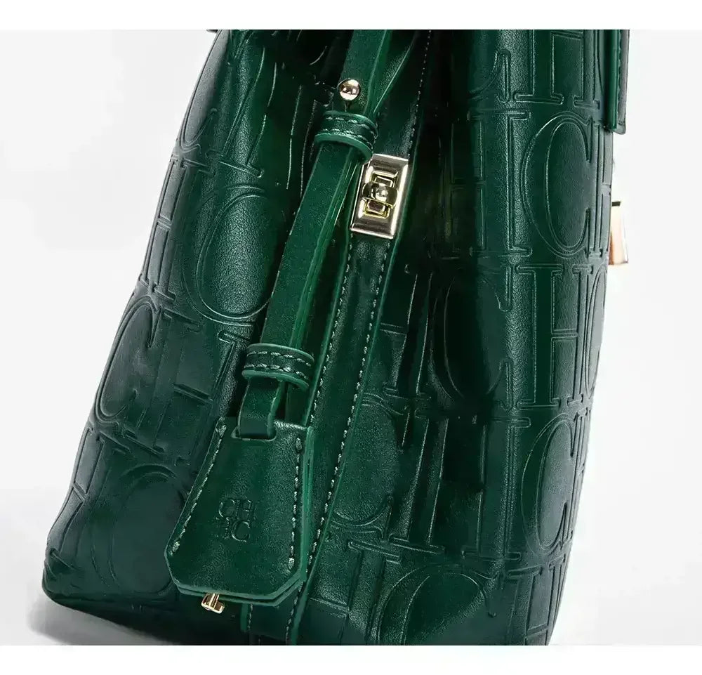 Sac à main grande capacité pour femme de la marque CH, sac à main pour femme avec éléments lettres, sac à bandoulière classique et tendance 2026