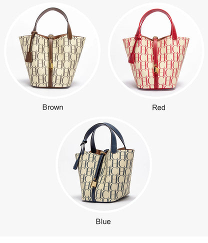 CH – sac à main de voyage de grande capacité pour femmes, marque de luxe, Texture de mode, lettre imprimée, sac à bandoulière