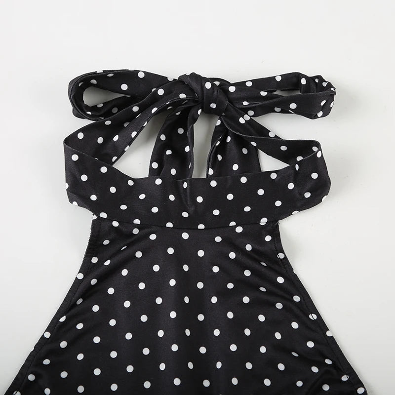 Robe Courte Polka Dot