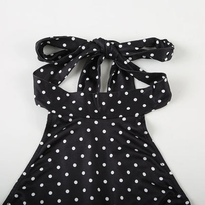 Robe Courte Polka Dot