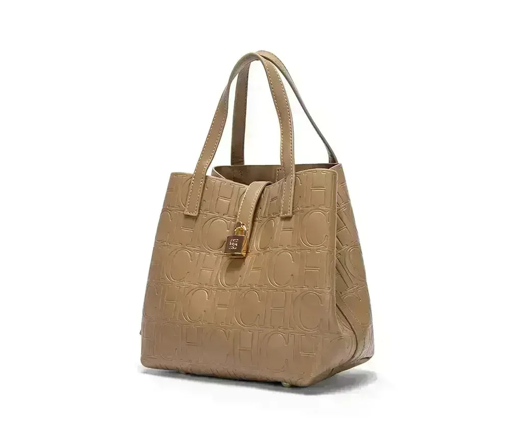 Sac à main grande capacité pour femme de la marque CH, sac à main pour femme avec éléments lettres, sac à bandoulière classique et tendance 2026