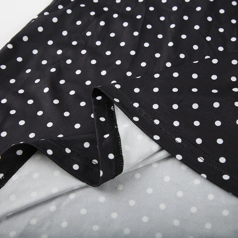 Robe Courte Polka Dot