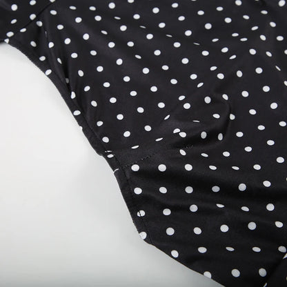 Robe Courte Polka Dot