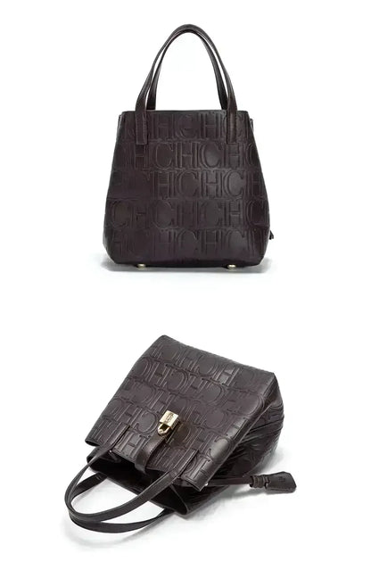 Sac à main grande capacité pour femme de la marque CH, sac à main pour femme avec éléments lettres, sac à bandoulière classique et tendance 2026