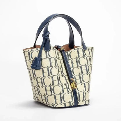CH – sac à main de voyage de grande capacité pour femmes, marque de luxe, Texture de mode, lettre imprimée, sac à bandoulière