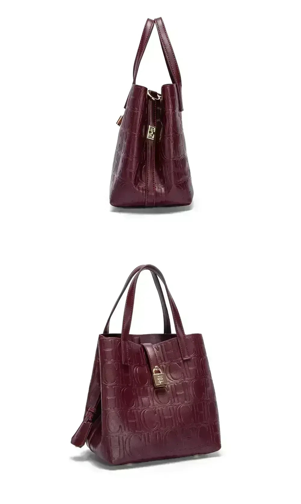 Sac à main grande capacité pour femme de la marque CH, sac à main pour femme avec éléments lettres, sac à bandoulière classique et tendance 2026