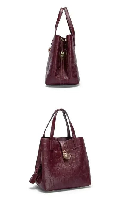 Sac à main grande capacité pour femme de la marque CH, sac à main pour femme avec éléments lettres, sac à bandoulière classique et tendance 2026