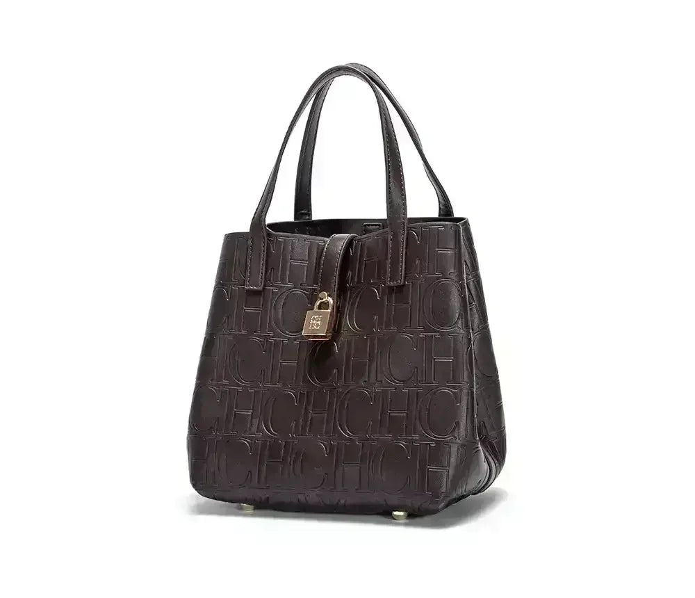 Sac à main grande capacité pour femme de la marque CH, sac à main pour femme avec éléments lettres, sac à bandoulière classique et tendance 2026