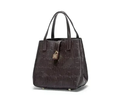 Sac à main grande capacité pour femme de la marque CH, sac à main pour femme avec éléments lettres, sac à bandoulière classique et tendance 2026