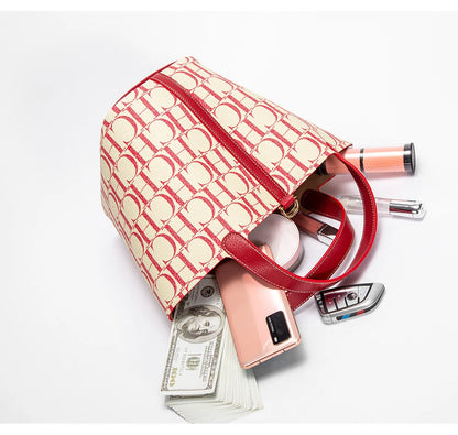 CH – sac à main de voyage de grande capacité pour femmes, marque de luxe, Texture de mode, lettre imprimée, sac à bandoulière