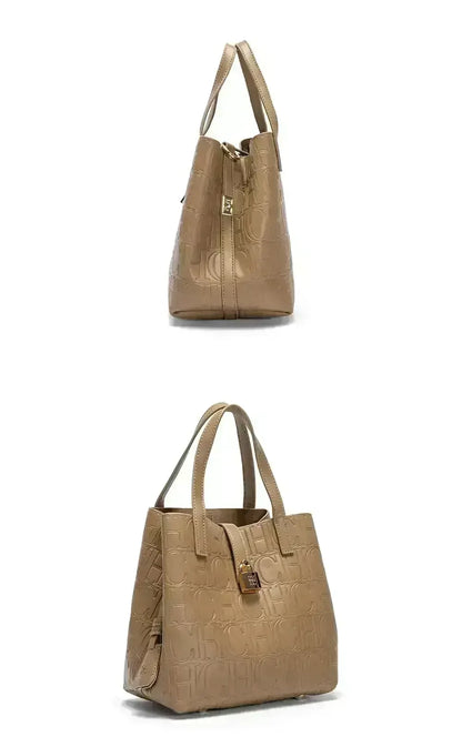 Sac à main grande capacité pour femme de la marque CH, sac à main pour femme avec éléments lettres, sac à bandoulière classique et tendance 2026