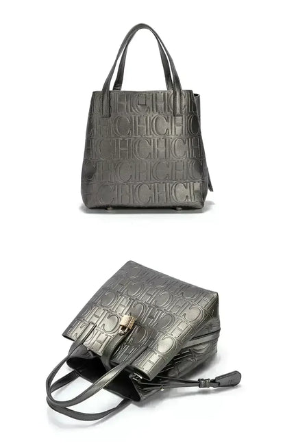 Sac à main grande capacité pour femme de la marque CH, sac à main pour femme avec éléments lettres, sac à bandoulière classique et tendance 2026