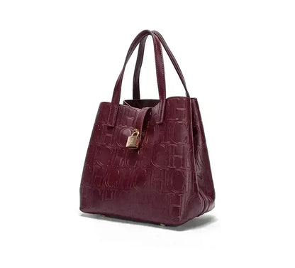 Sac à main grande capacité pour femme de la marque CH, sac à main pour femme avec éléments lettres, sac à bandoulière classique et tendance 2026