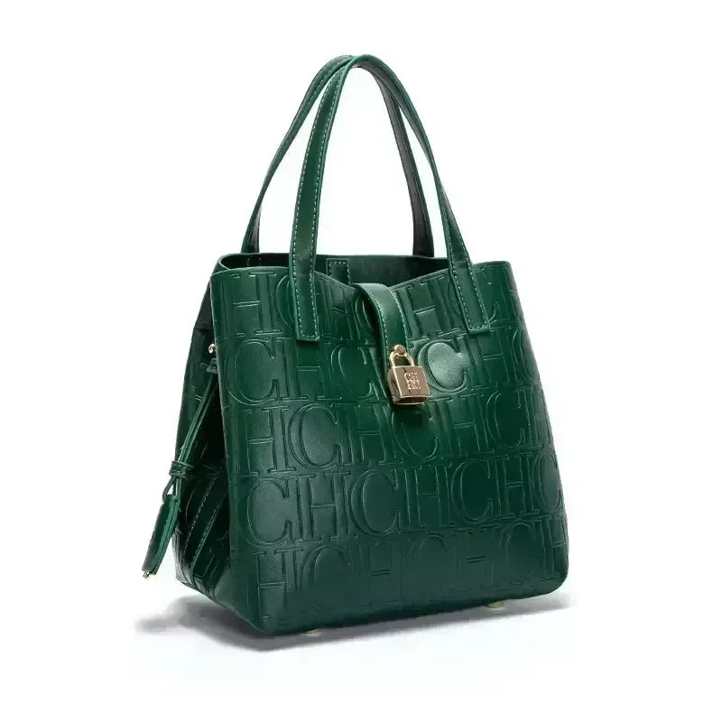 Sac à main grande capacité pour femme de la marque CH, sac à main pour femme avec éléments lettres, sac à bandoulière classique et tendance 2026