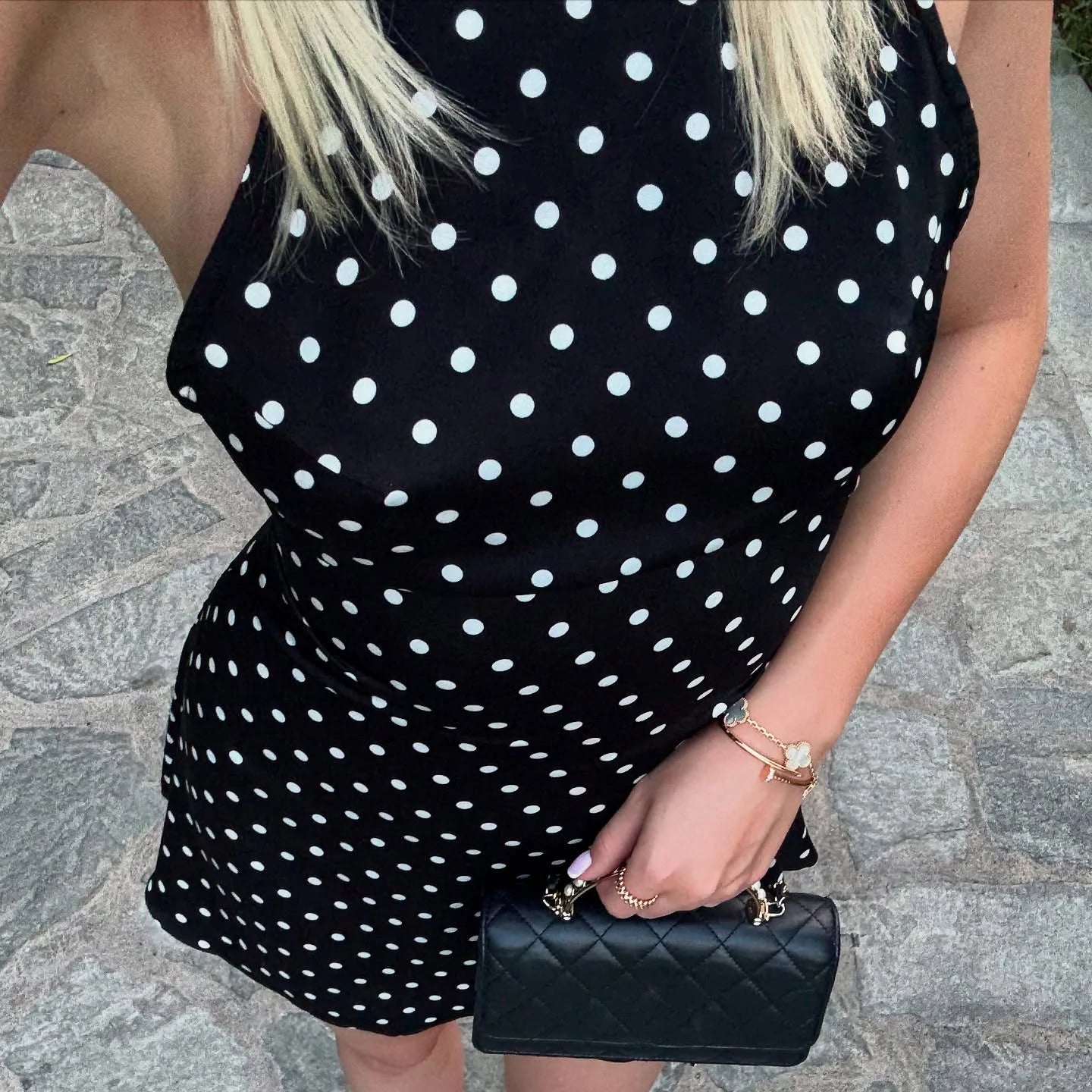 Robe Courte Polka Dot